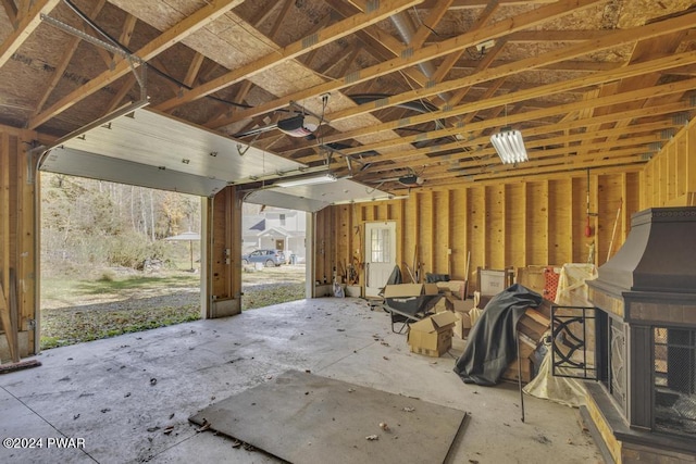 517 Sherman Rd, Susquehanna, PA 18847 - misc room with a garage