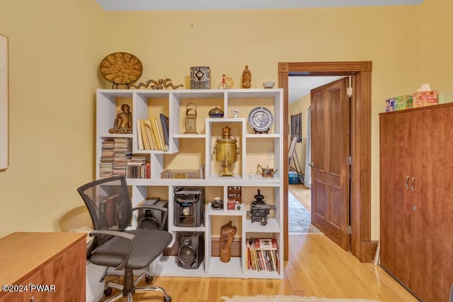 517 Sherman Rd, Susquehanna, PA 18847 - office area featuring wood finished floors