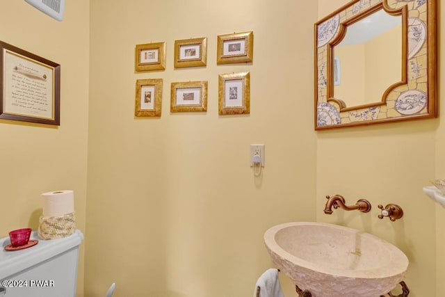 517 Sherman Rd, Susquehanna, PA 18847 - bathroom with toilet and a sink