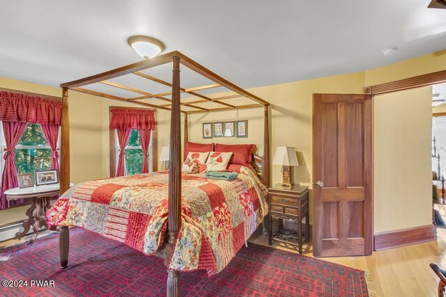 517 Sherman Rd, Susquehanna, PA 18847 - bedroom with wood finished floors