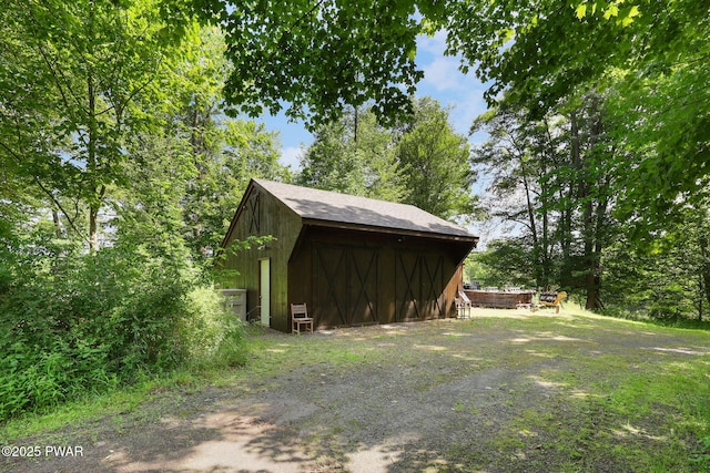 58 Rude Rd, Waymart, PA 18472 - view of shed