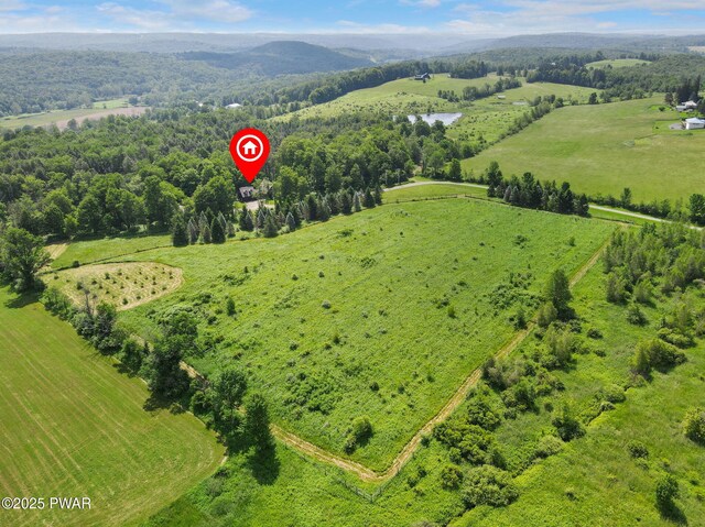 58 Rude Rd, Waymart, PA 18472 - view of rural area with a mountainous background