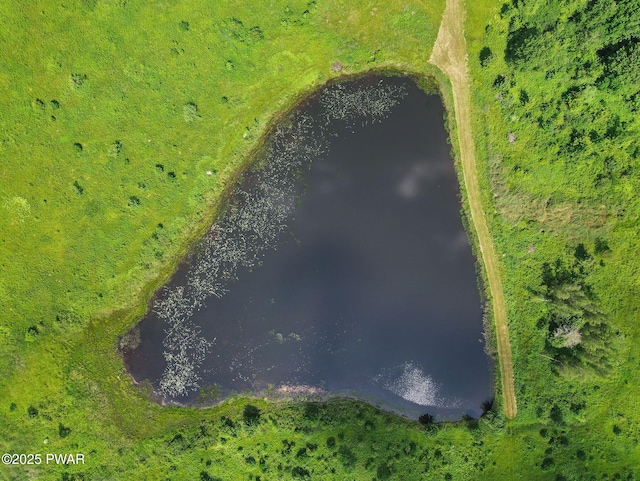 58 Rude Rd, Waymart, PA 18472 - bird's eye view of a nearby body of water