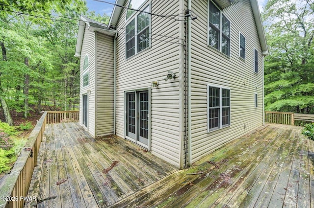 102 Eagle Rock Rd, Lackawaxen, PA 18435 - view of deck
