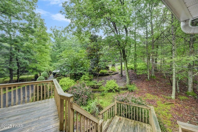 102 Eagle Rock Rd, Lackawaxen, PA 18435 - view of wooden terrace