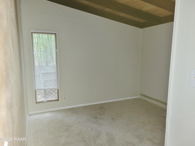 803 Lariat Ct, Hawley, PA 18428 - unfurnished room featuring carpet flooring, a baseboard heating unit, and baseboards