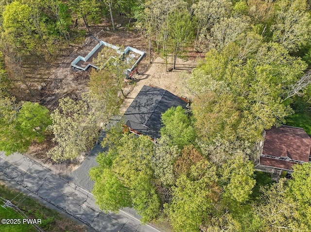517 Maple Ridge Dr, Lords Valley, PA 18428 - drone / aerial view