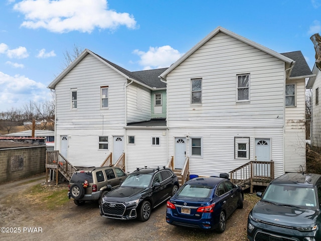 view of rear view of house