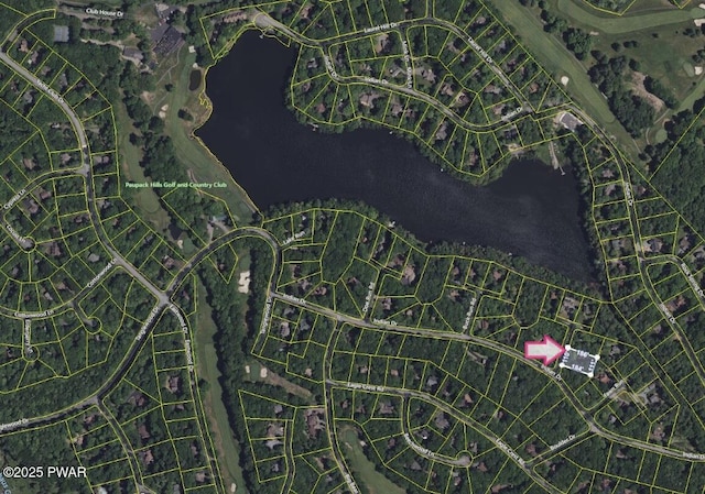 101 Deer Run, Greentown, PA 18451 - aerial map of property and surrounding area