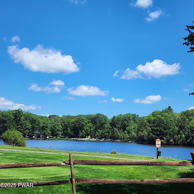 101 Deer Run, Greentown, PA 18451 - water view with a forest