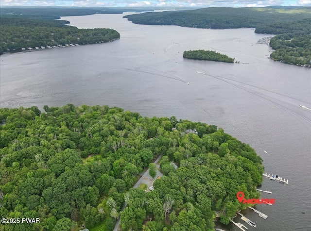 1474 Lakeland Dr, Lake Ariel, PA 18436 - aerial view of a nearby body of water
