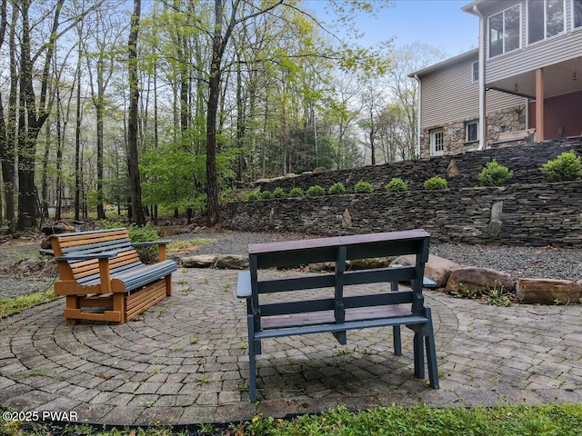 142 Bloss Rd, Canadensis, PA 18325 - view of home's community with a patio