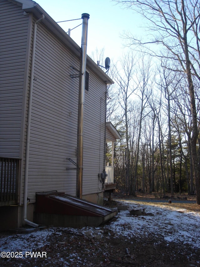113 Oak Dr, Shohola, PA 18458 - view of side of home