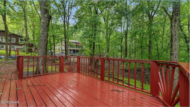 122 Westfall Dr, Dingmans Ferry, PA 18328 - view of deck