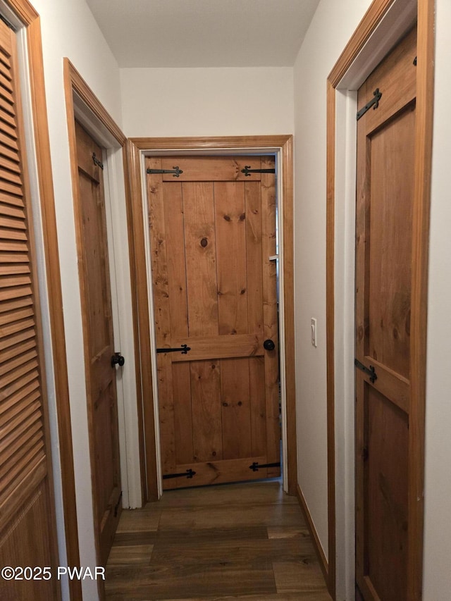 100 Saddlebrook Ln, Lords Valley, PA 18428 - corridor with wood finished floors