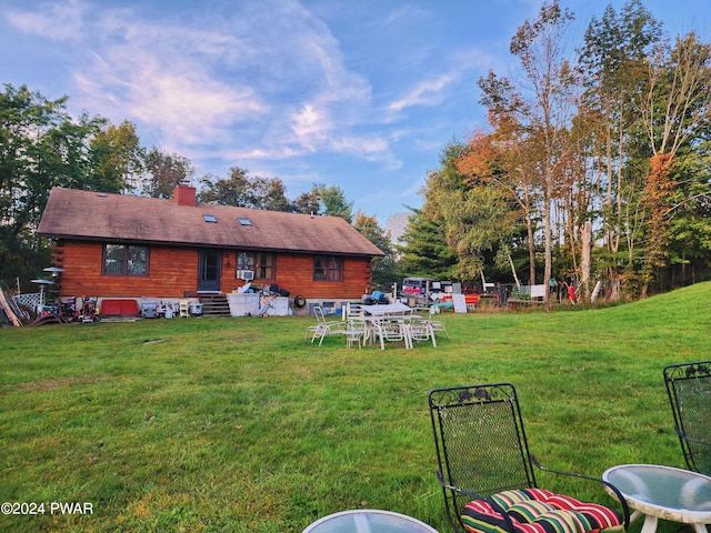145 Father John Dr, Lake Ariel, PA 18436 - view of green lawn with entry steps
