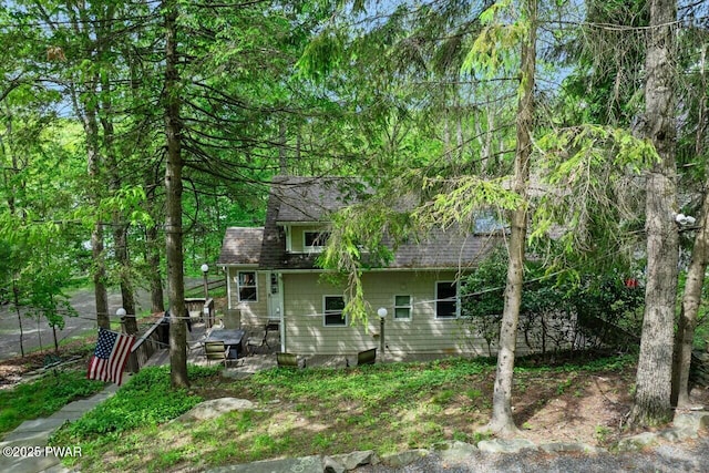 88 Paupack Point Rd, Hawley, PA 18428 - view of rear view of property