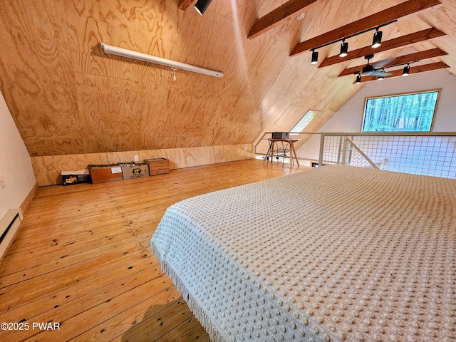 23 Highland Ln, Hawley, PA 18428 - bedroom with wood-type flooring