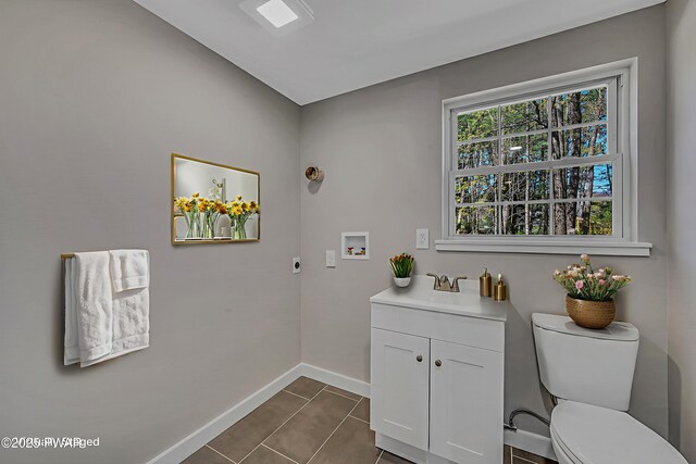 133 Neil Thompson Rd, Lackawaxen, PA 18435 - bathroom featuring vanity and tile patterned floors