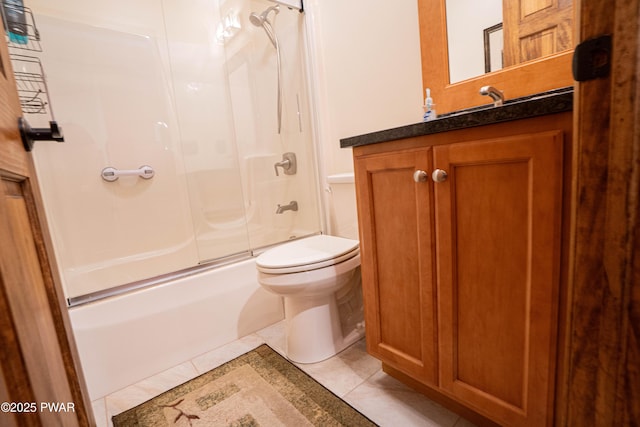 1010 Lotus Ter, Lake Ariel, PA 18436 - full bath featuring enclosed tub / shower combo, tile patterned flooring, and vanity