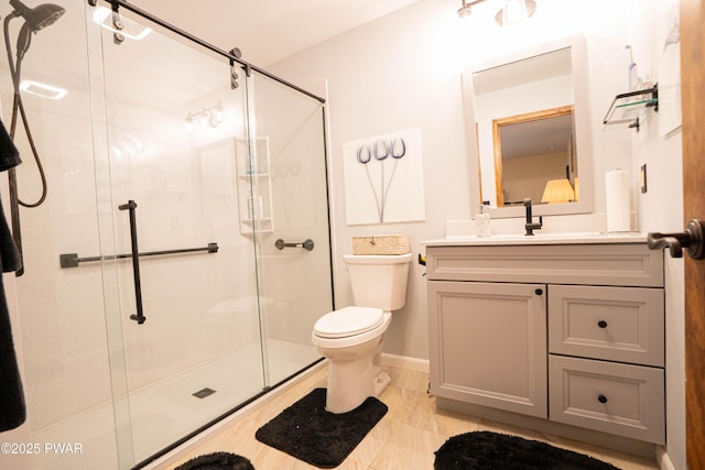 1010 Lotus Ter, Lake Ariel, PA 18436 - bathroom with a stall shower and vanity