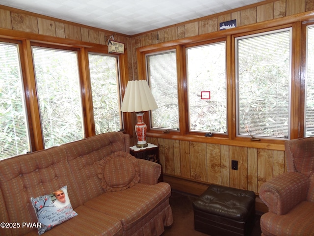 58 Branch Rd, Greentown, PA 18426 - sunroom / solarium with wood walls
