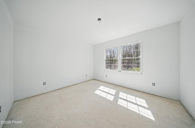 view of unfurnished room