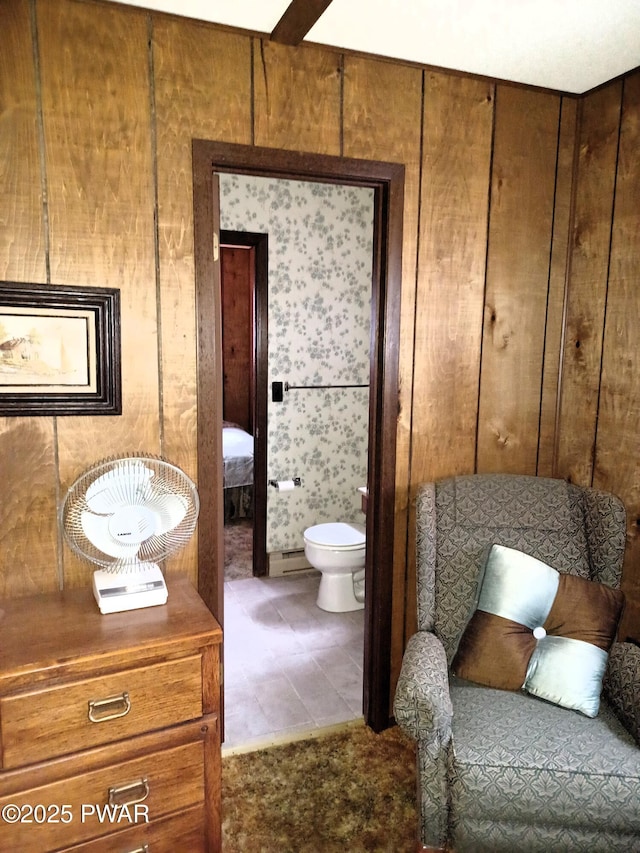 bathroom with toilet