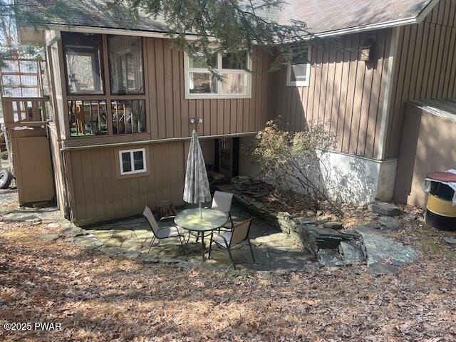6 Ridge Vw, Hawley, PA 18428 - exterior space featuring a patio area