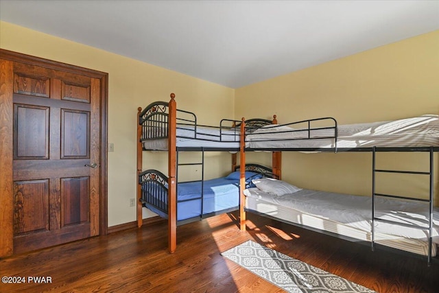 1075 Owego Tpke, Honesdale, PA 18431 - bedroom featuring dark wood-style floors and baseboards