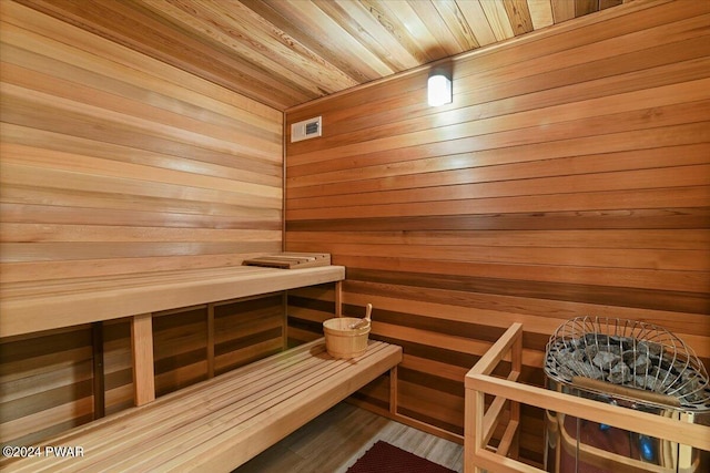 1075 Owego Tpke, Honesdale, PA 18431 - relaxing sauna / steam room featuring wooden walls