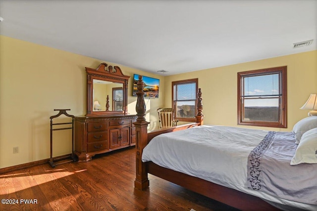 1075 Owego Tpke, Honesdale, PA 18431 - bedroom with dark wood finished floors and baseboards