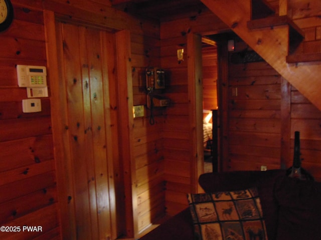105 Leonard Ln, Paupack, PA 18451 - bedroom with wooden walls
