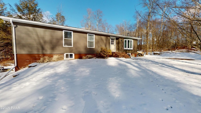 view of front of house