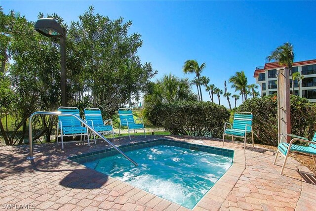 view of swimming pool