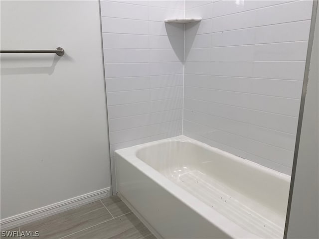 bathroom with tile flooring