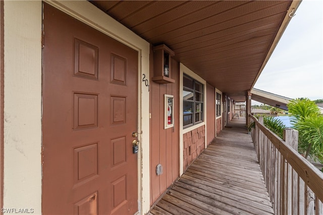 view of property entrance