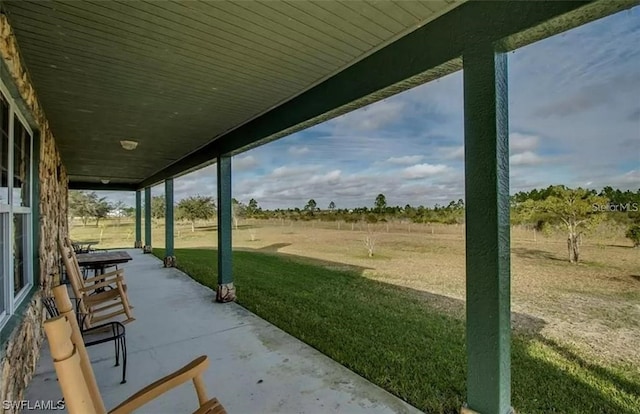 view of patio