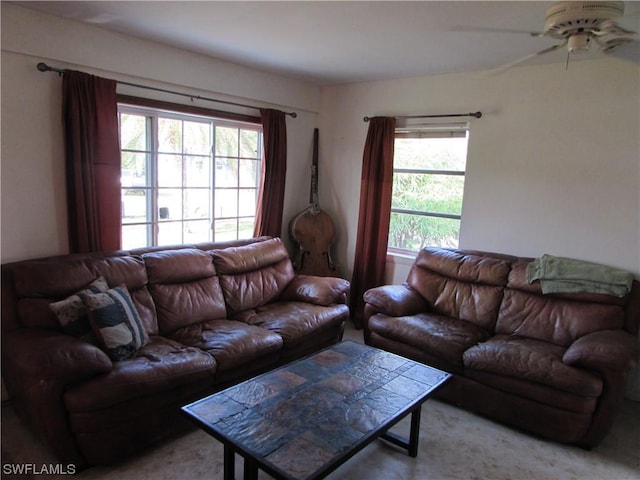 view of living room