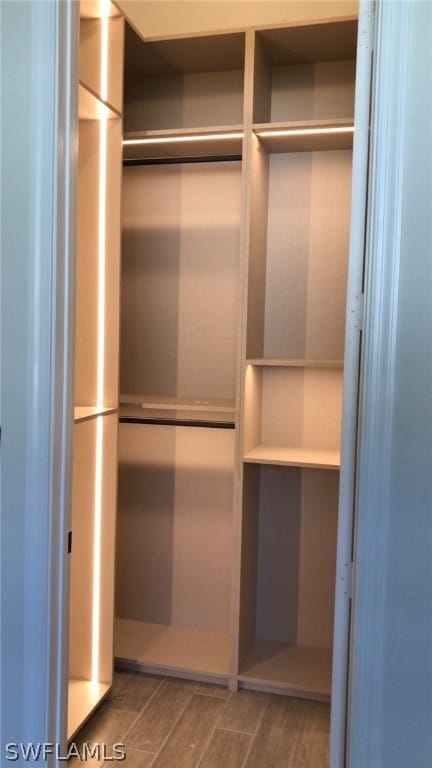 view of closet