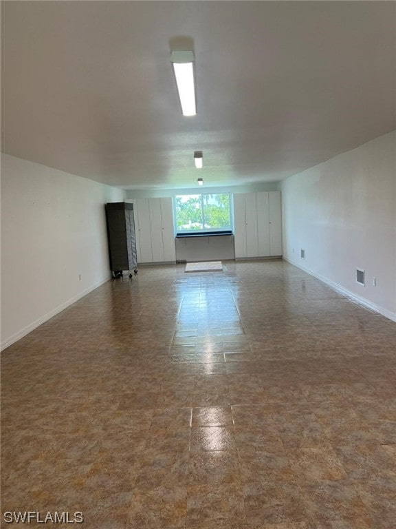 interior space featuring tile flooring