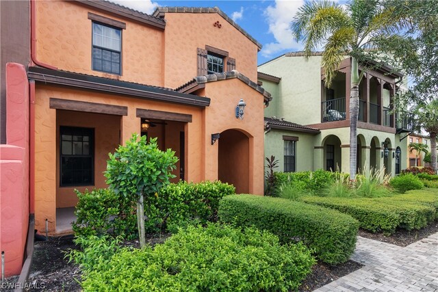 8752 Javiera Way Unit 8505, Fort Myers, FL 33912 - view of front of home featuring a balcony