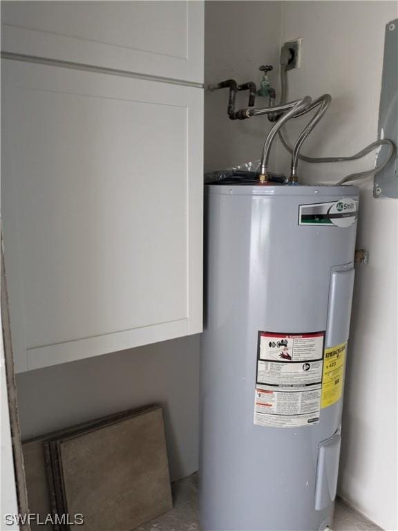 utilities featuring water heater