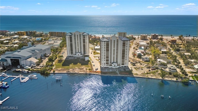 4753 Estero Blvd Unit 1005, Fort Myers Beach, FL 33931 - drone / aerial view of a large body of water