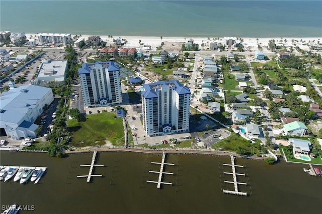 4753 Estero Blvd Unit 1005, Fort Myers Beach, FL 33931 - aerial overview of property's location featuring a large body of water