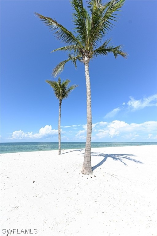 water view with a beach view