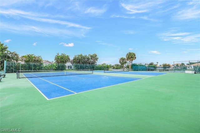 view of sport court with basketball court