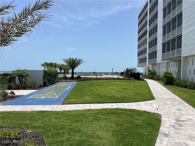 7000 Estero Blvd Unit 403, Fort Myers Beach, FL 33931 - view of property's community featuring shuffleboard