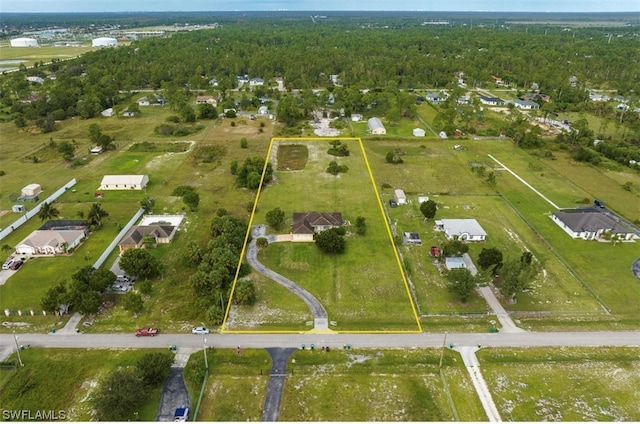 view of birds eye view of property