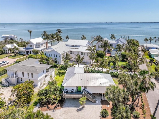 14865 Mango Ct, Captiva, FL 33924 - aerial view with a residential view and a water view